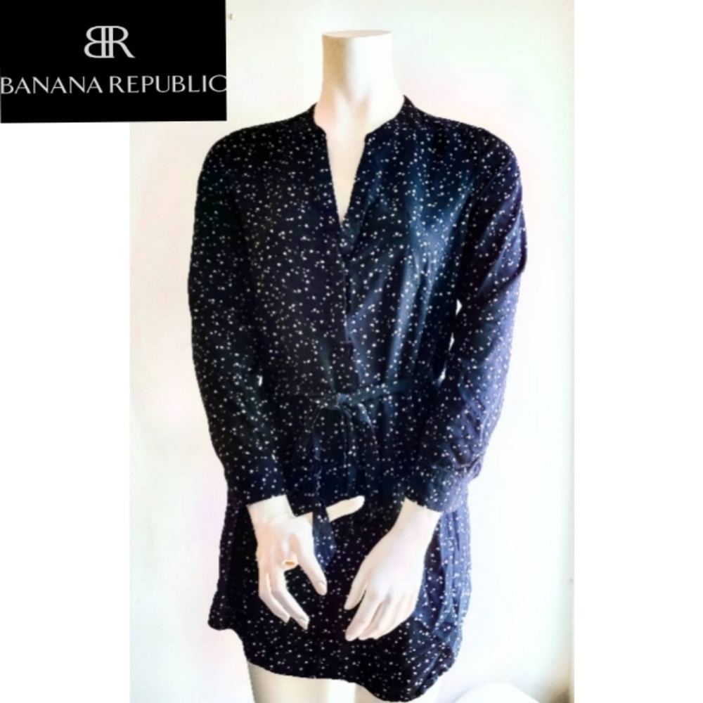 COPY - 🌟 Banana Republic Navy Star 🌟 Dress 👗🌟 - Picture 2 of 14